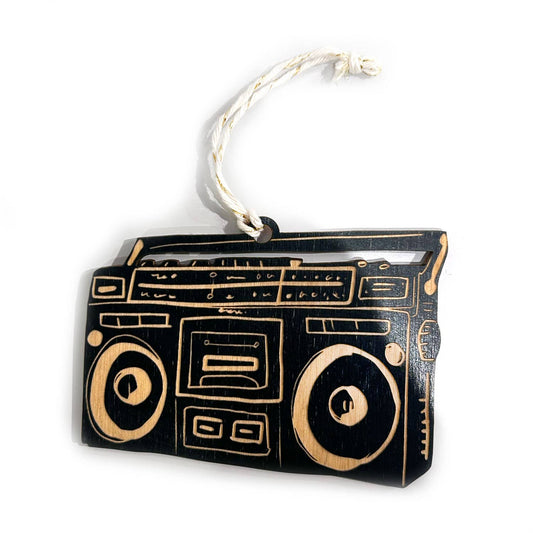 Boombox Ornament