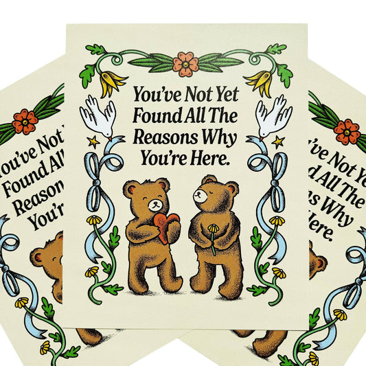 Reasons Why Teddy Print