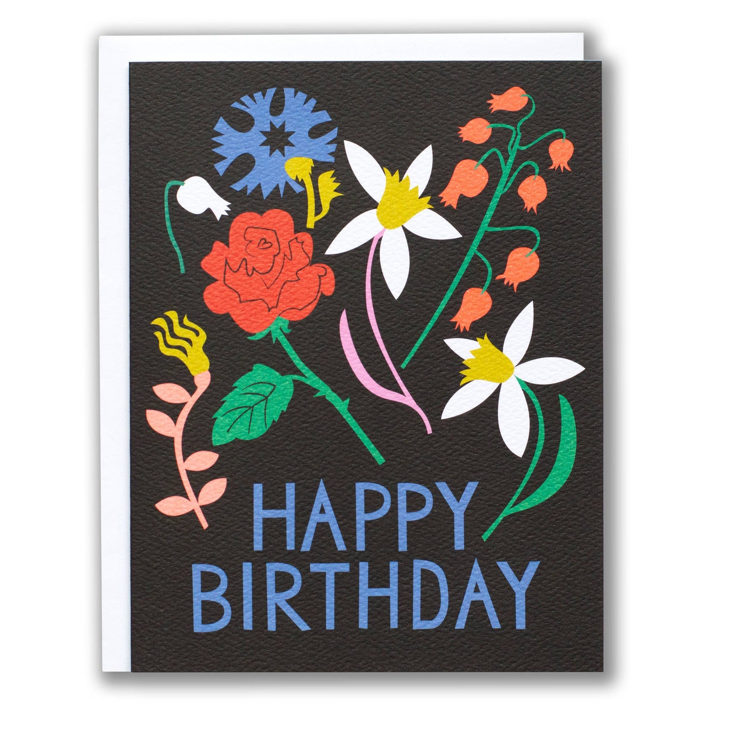 Floral Brights Birthday card
