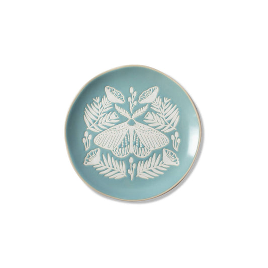 Moth Stoneware Trinket Tray