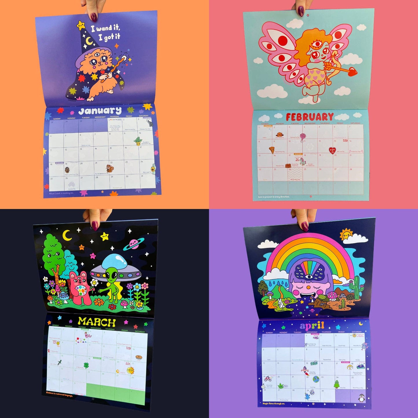 2026 Wokeface Calendar