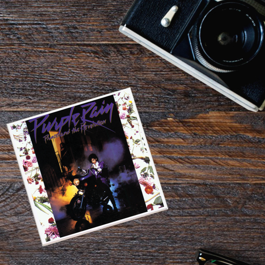 Purple Rain Album Coaster