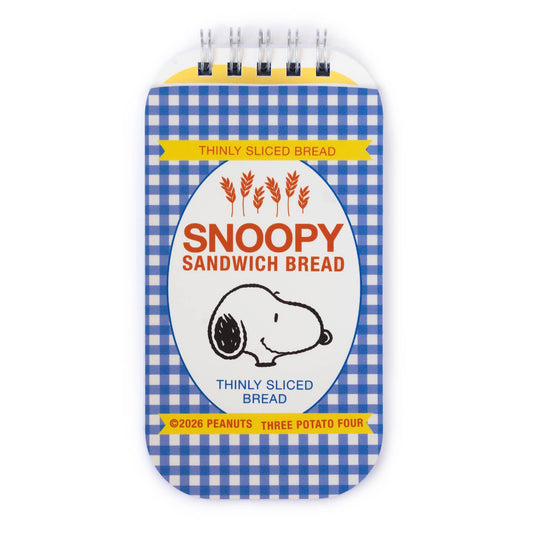 Snoopy Bread Mini Notebook