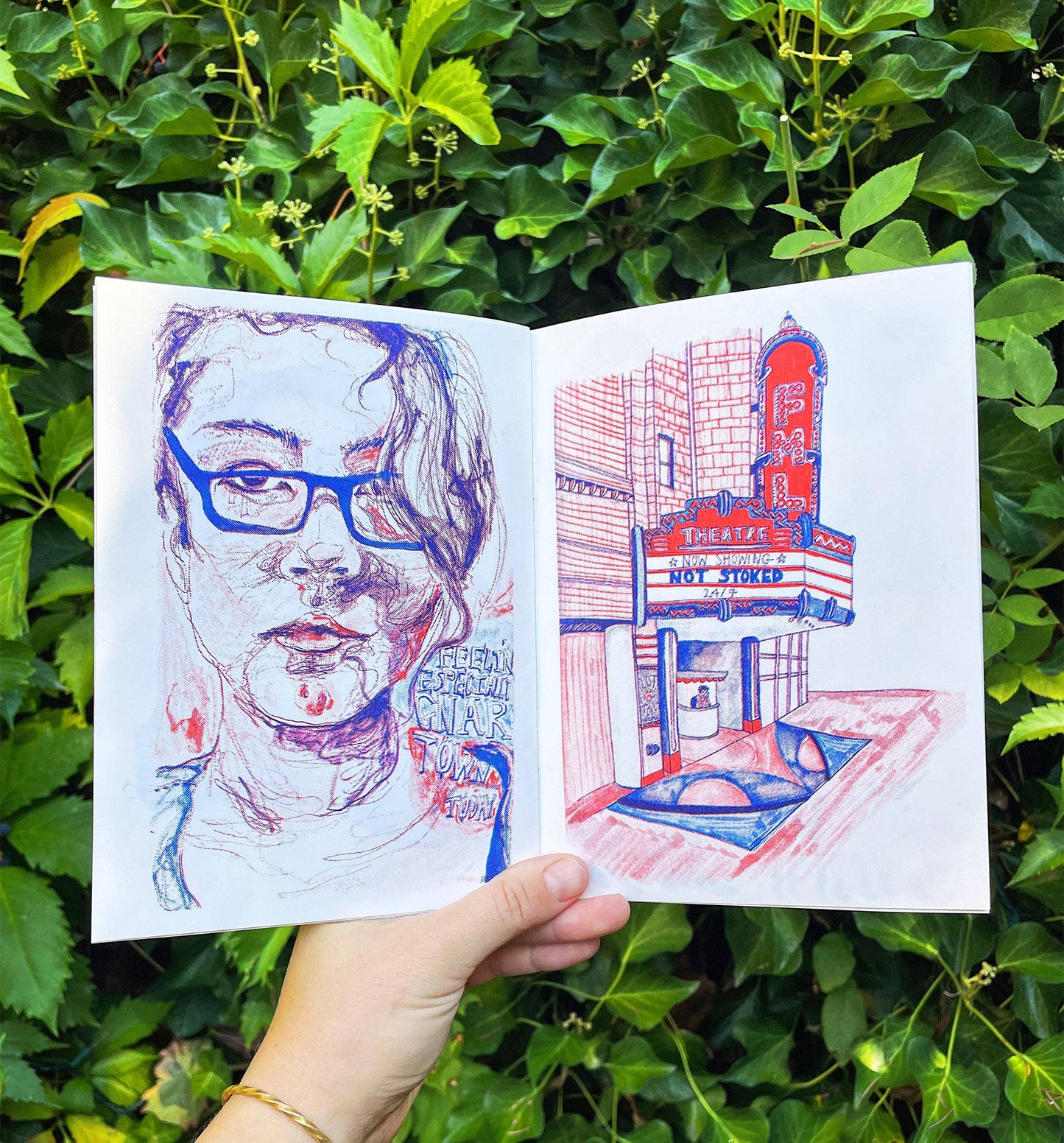 On My Mind Risograph Zine