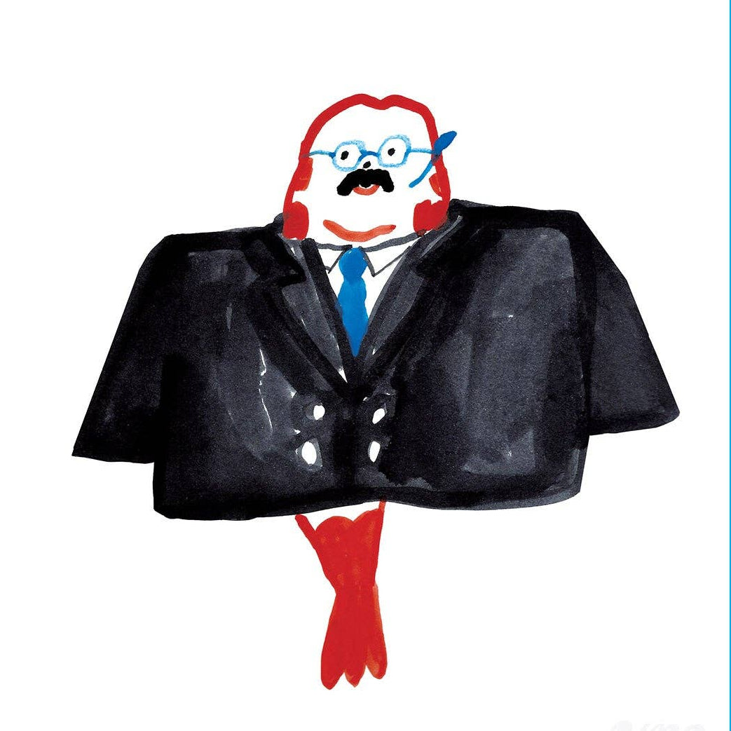 Business Shrimp Print