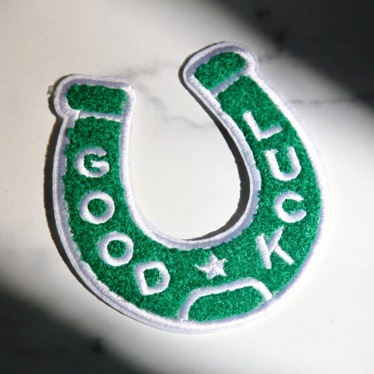 Good Luck Horseshoe Patch
