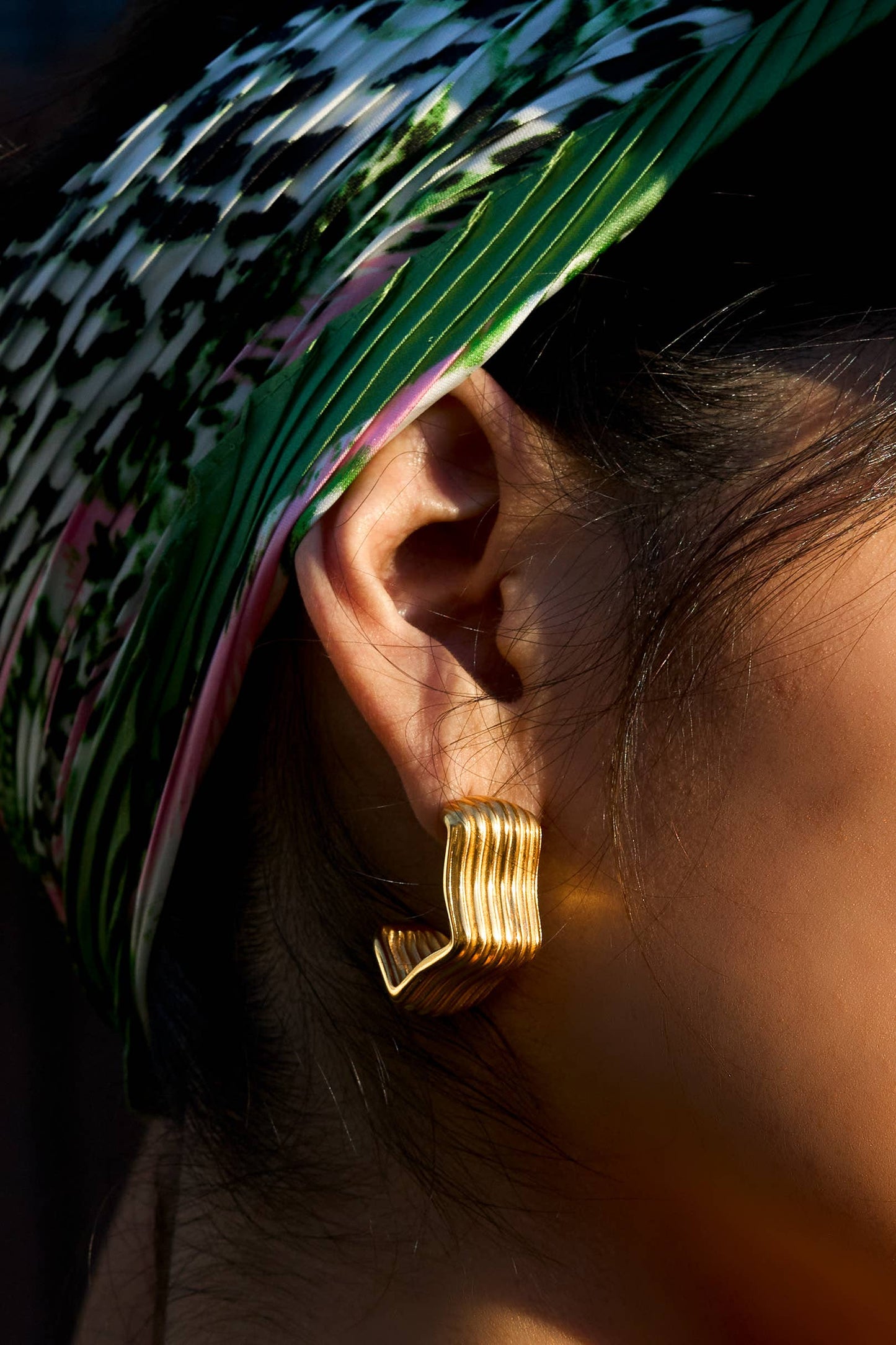 Echo Hoop Earrings