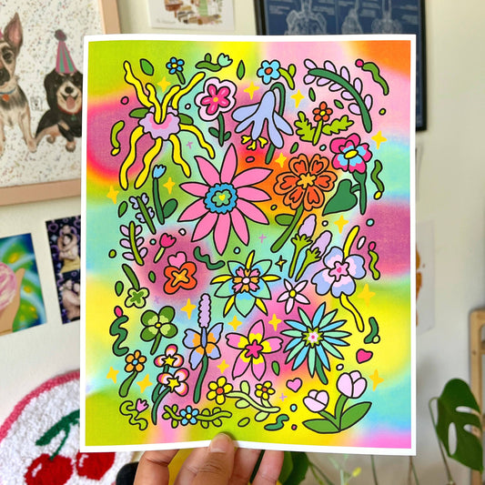 Summer Rainbow print
