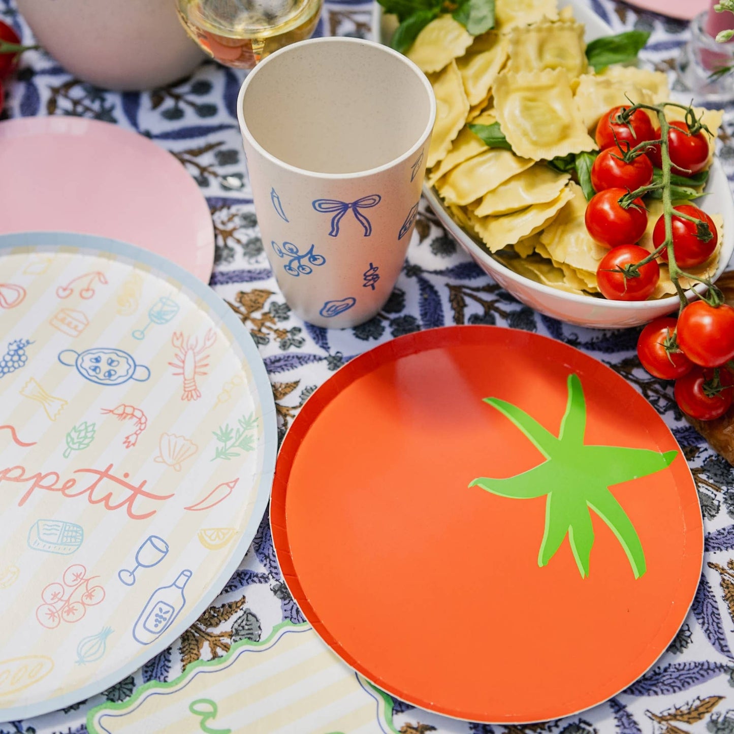Tomato Dessert Plates