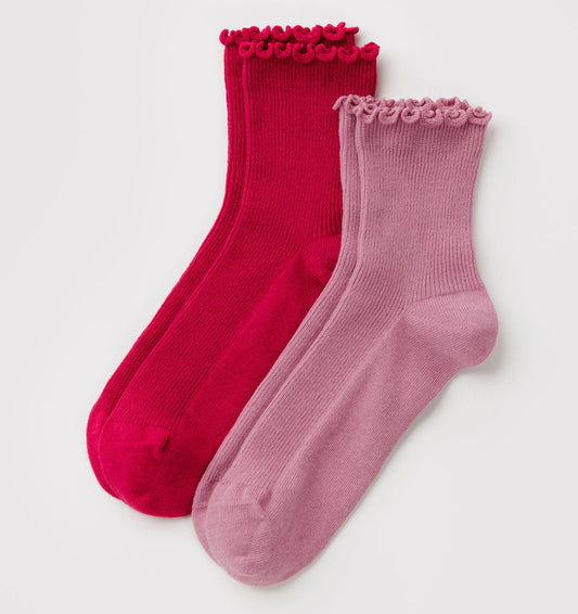 Baggu Lettuce Edge Sock Set