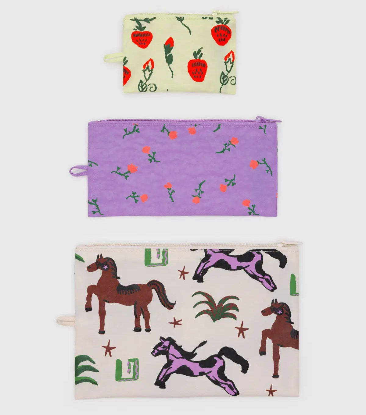 2025新作　Spring BAGGU バグゥ　FLAT POUCH SET 2025新作 Spring BAGGU バグゥ FLAT POUCH SET BAGGU｜バグゥ