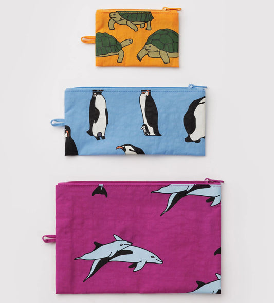 Baggu Flat Pouch Set