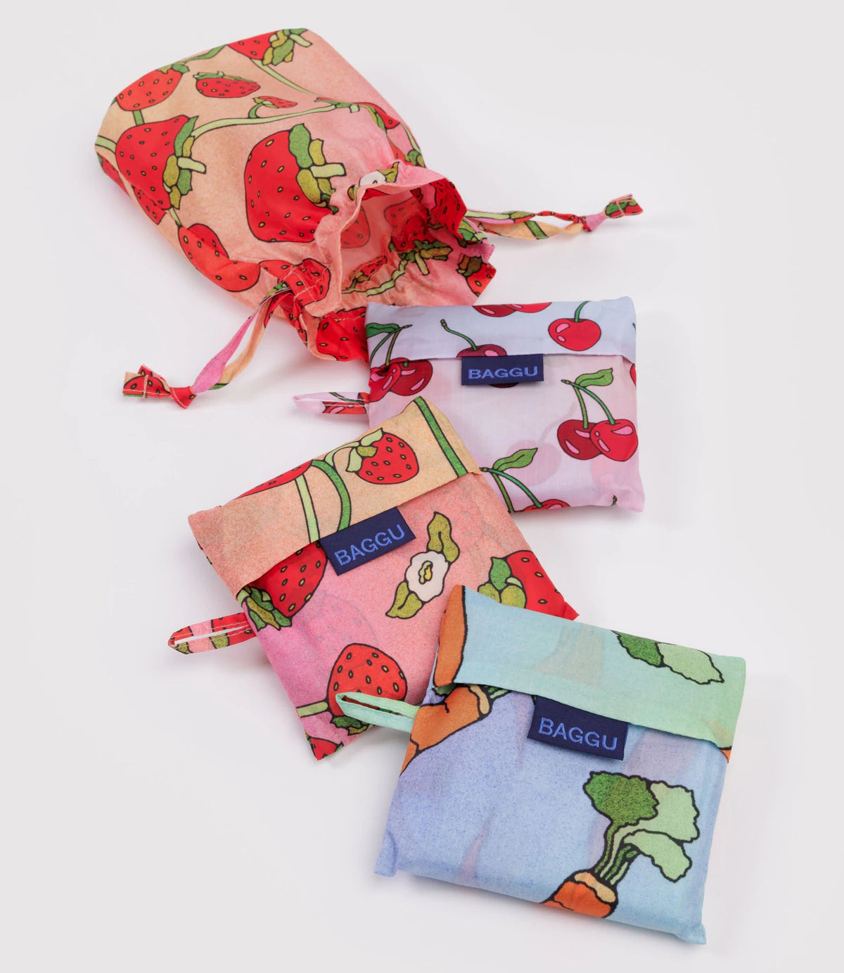 Baggu Standard Reusable Bag Set of 3