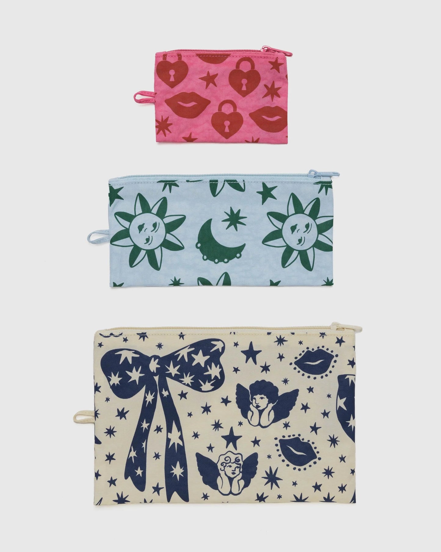 Baggu Flat Pouch Set