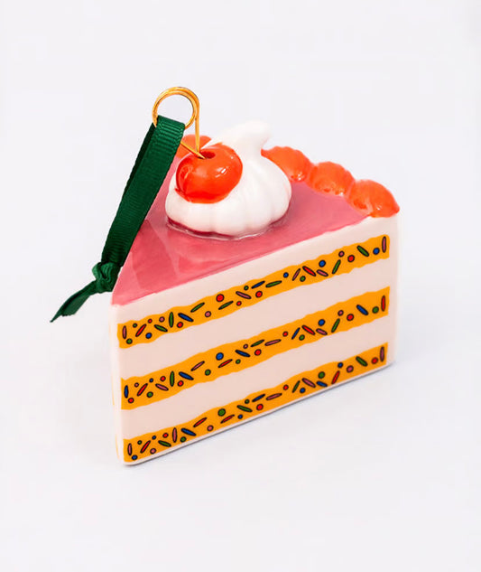 Cake Slice Ornament