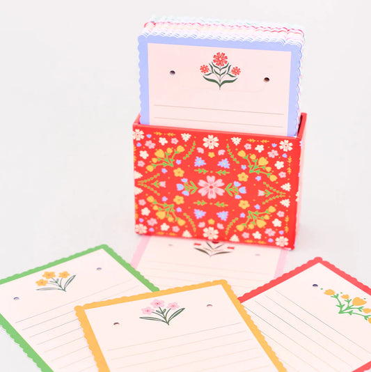 Folk Floral Take Note Tab Notes