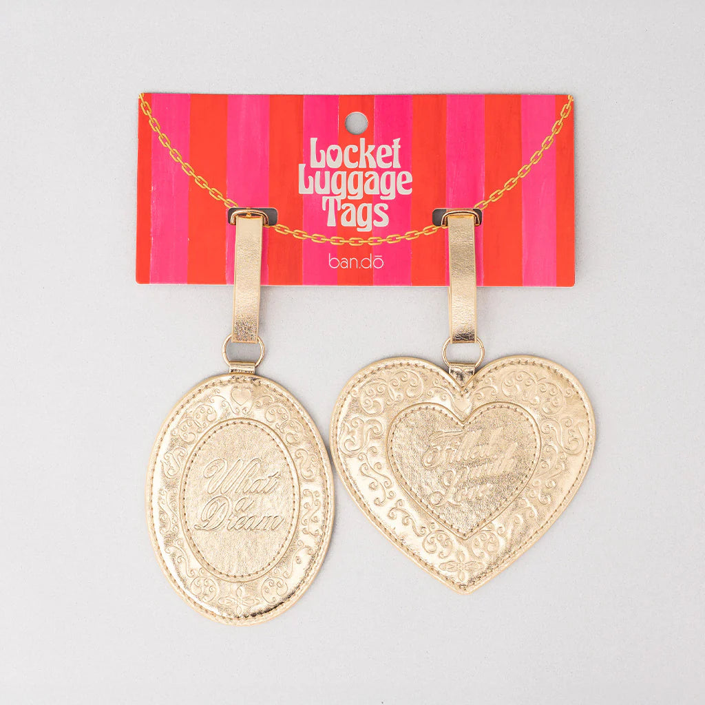 Locket Luggage Tag Set