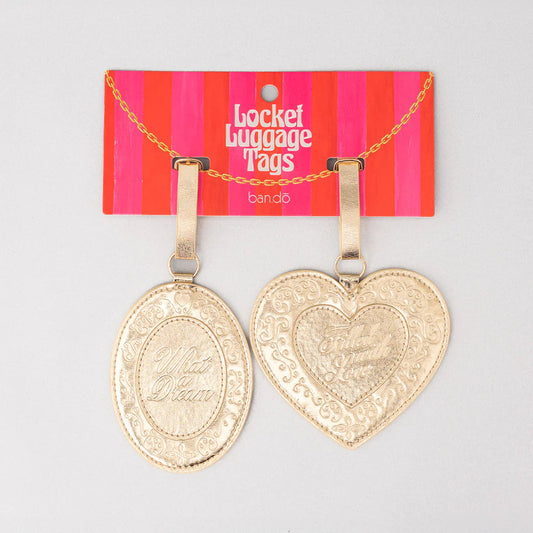 Locket Luggage Tag Set