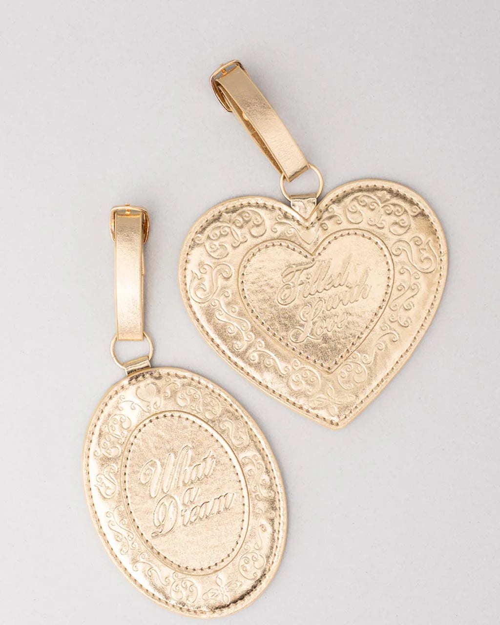 Locket Luggage Tag Set