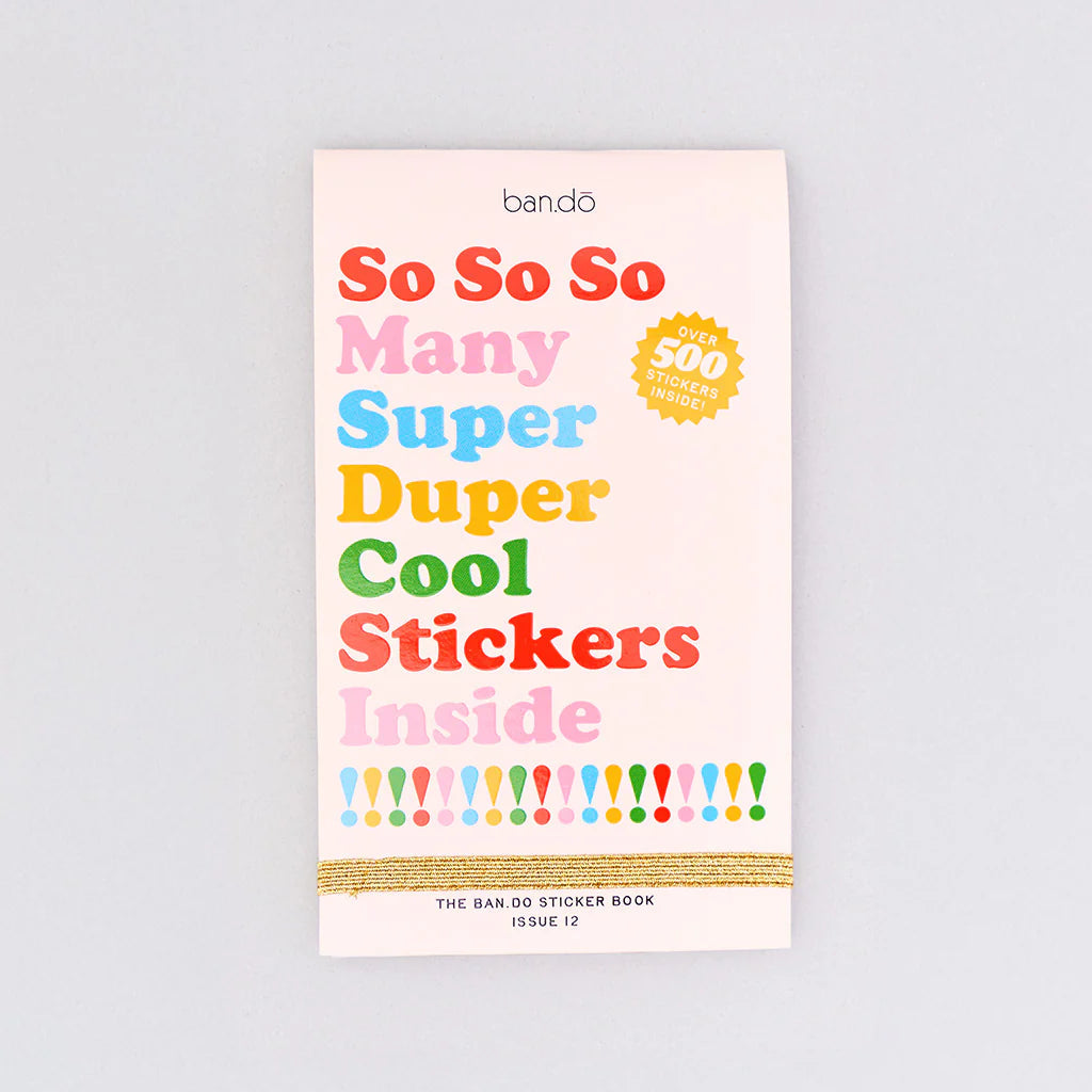 Issue 12 Sticker Book