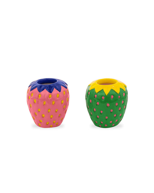 Strawberry Candle Holders
