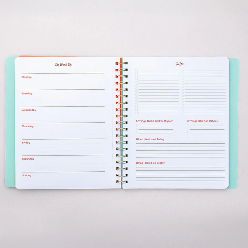 Cherries and Strawberries Weekly Undated Planner