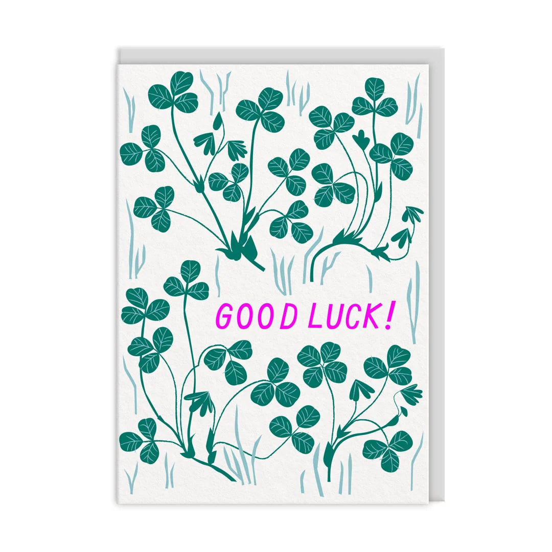 Lucky Clover card