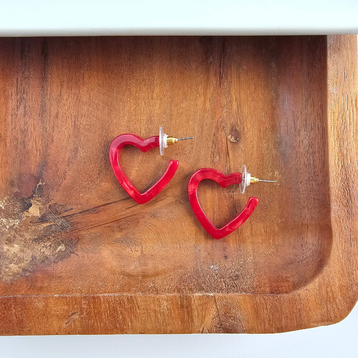 Mini Heart Hoops
