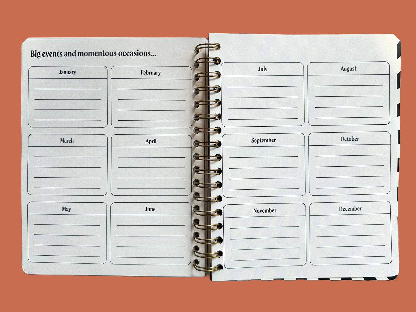 Flower Power Undated Planner