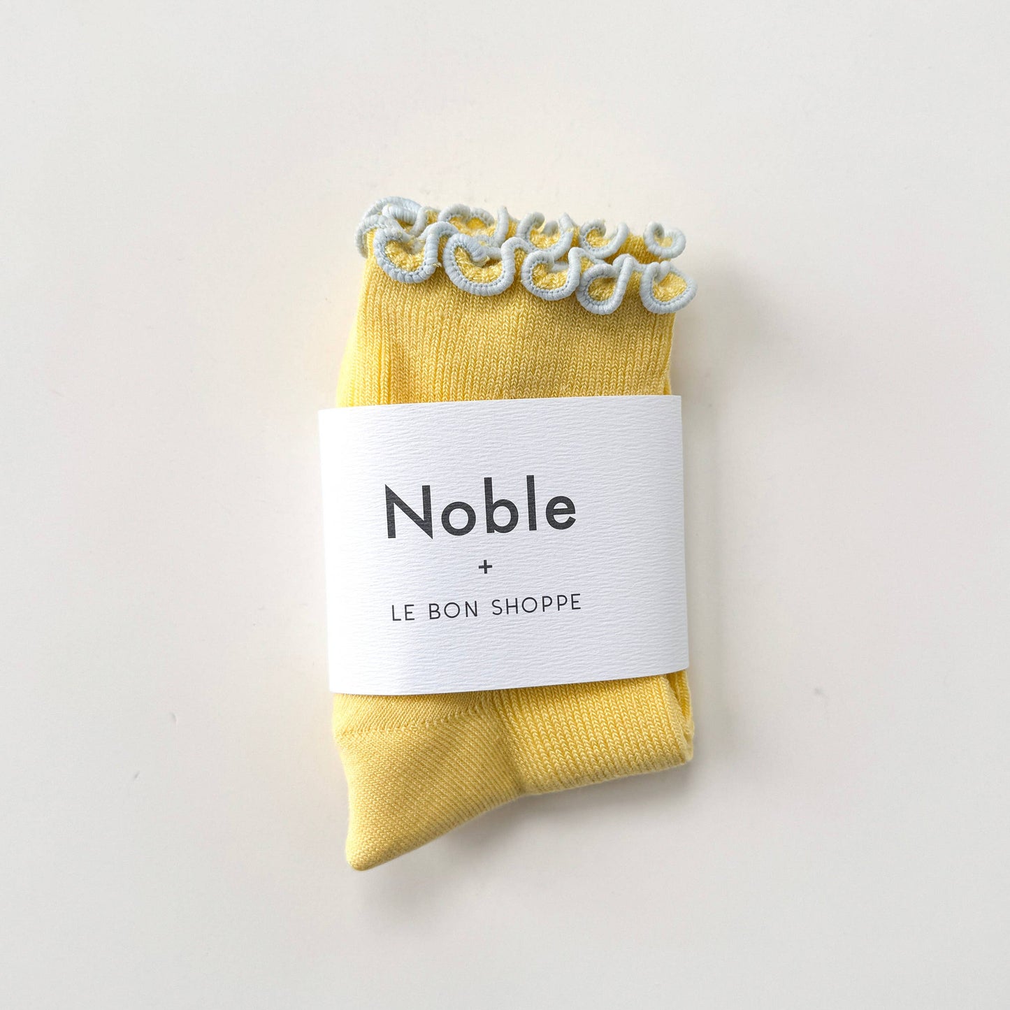 Petite Ruffled Modal Socks