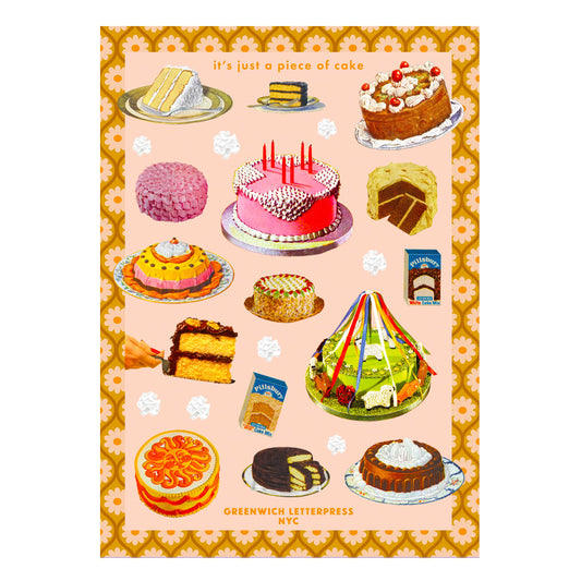 Piece of Cake Sticker Sheet