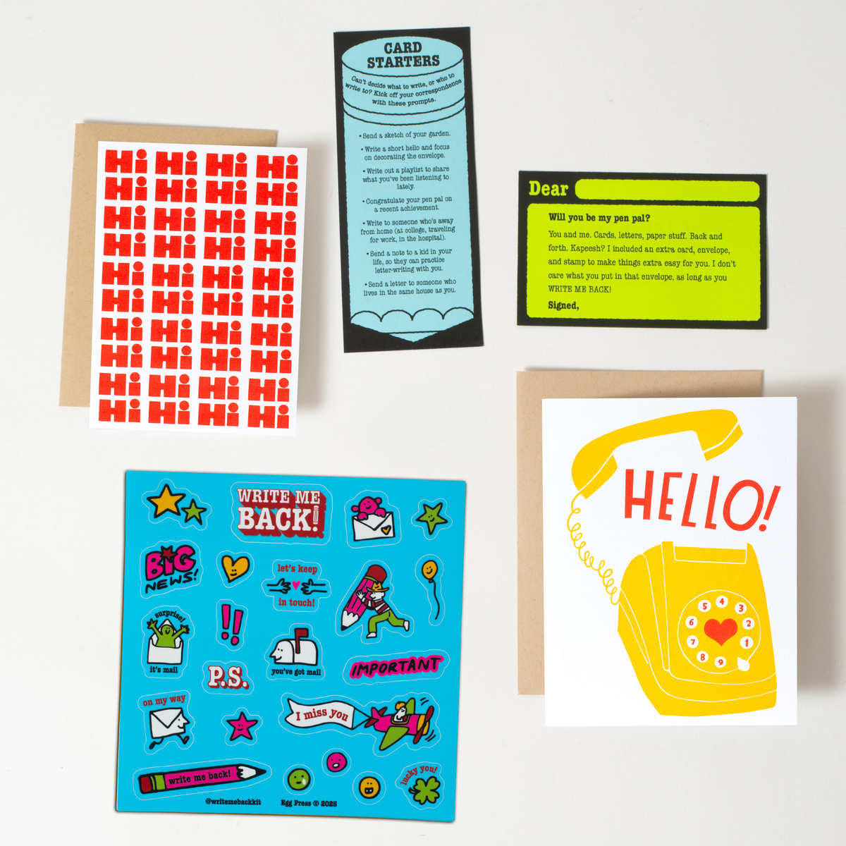 Telephone + Hi Pen Pal Kit