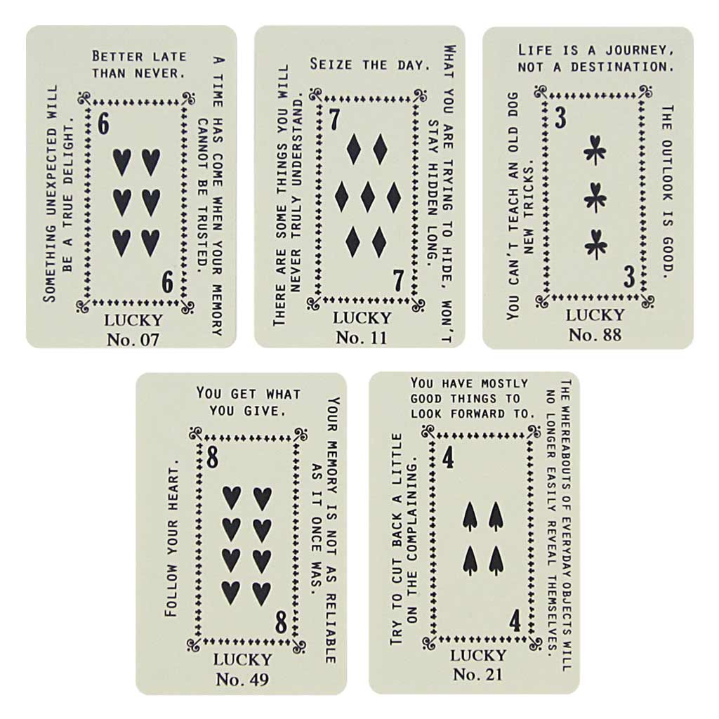 Birthday Fortune card