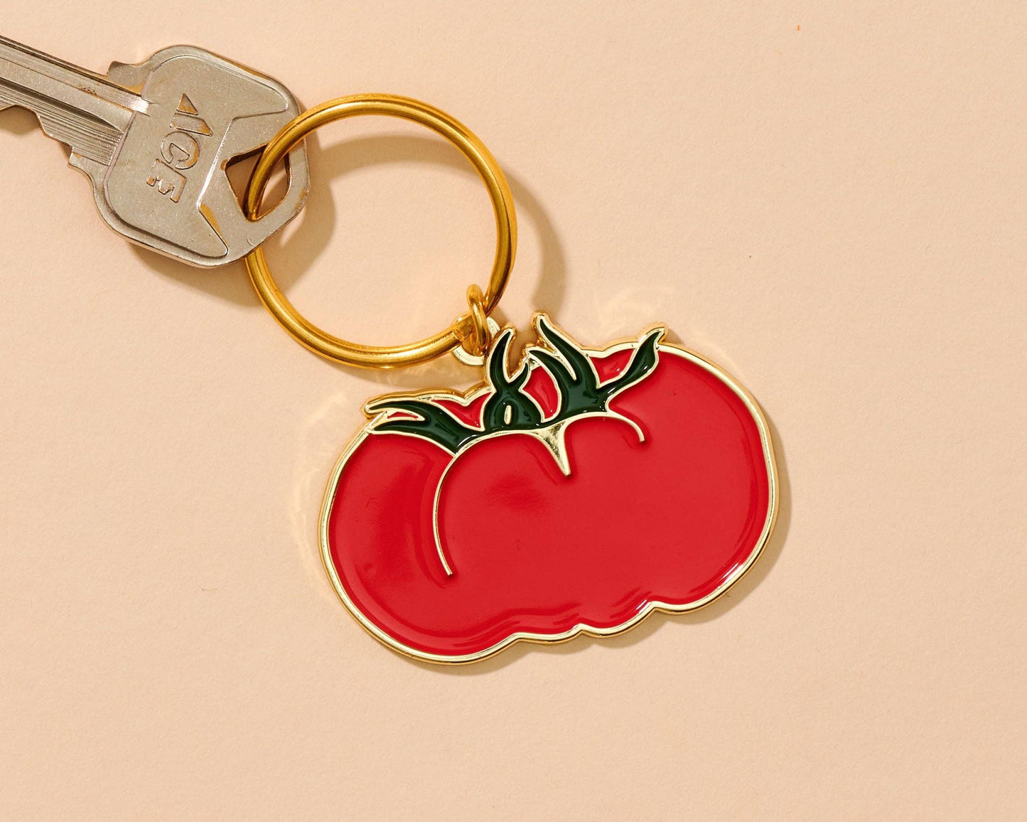 Tomato Keychain