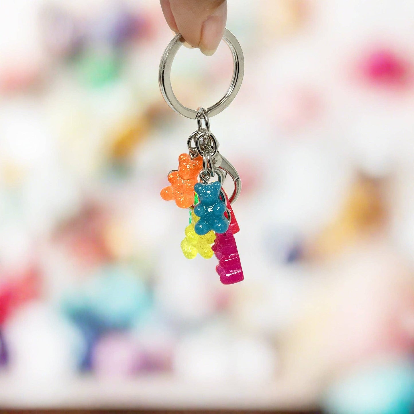 Gummy Bear Keychain