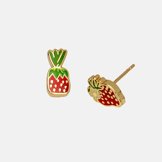Strawberry Candy Earrings