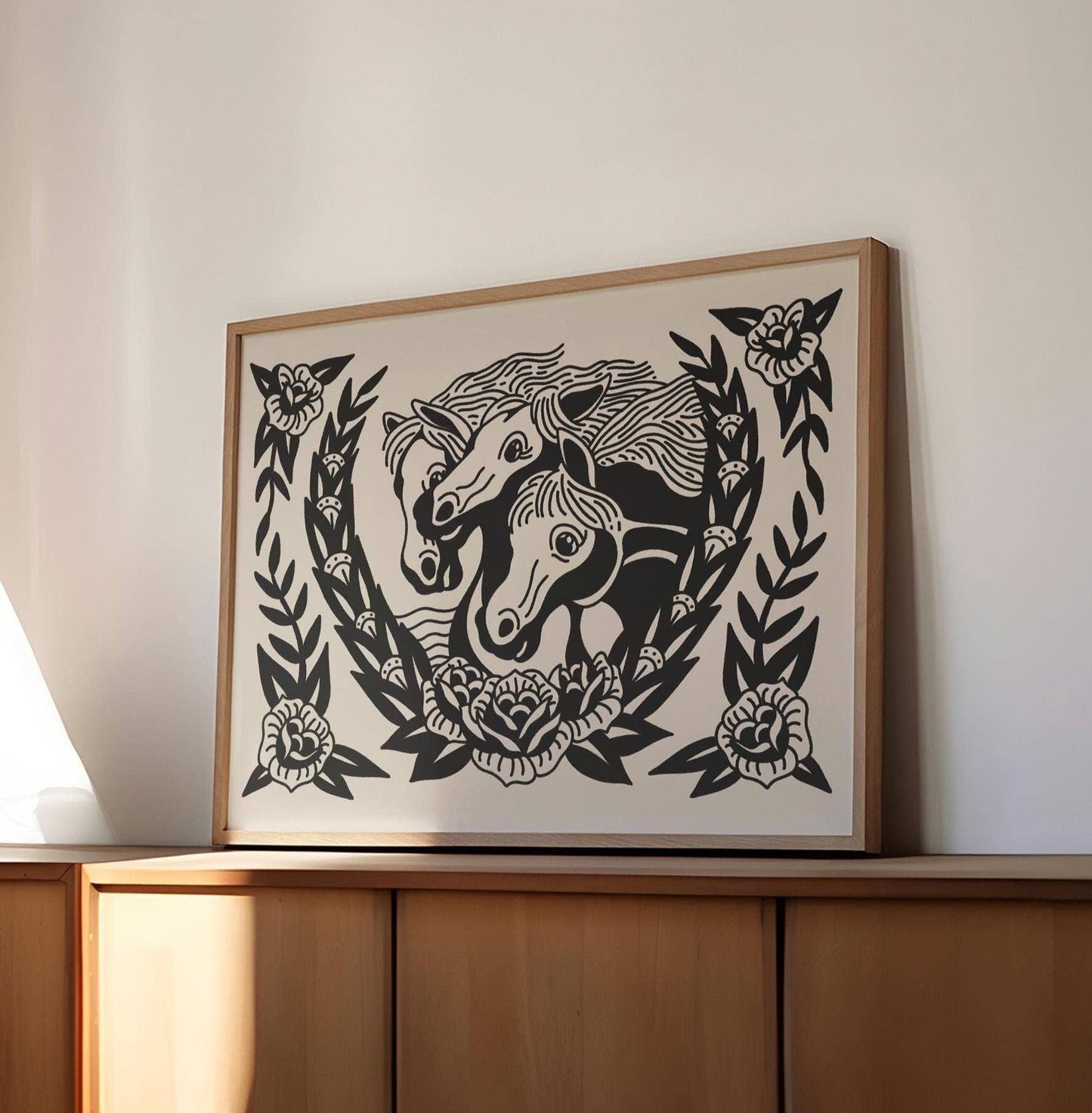 Pharaoh's Horses Print