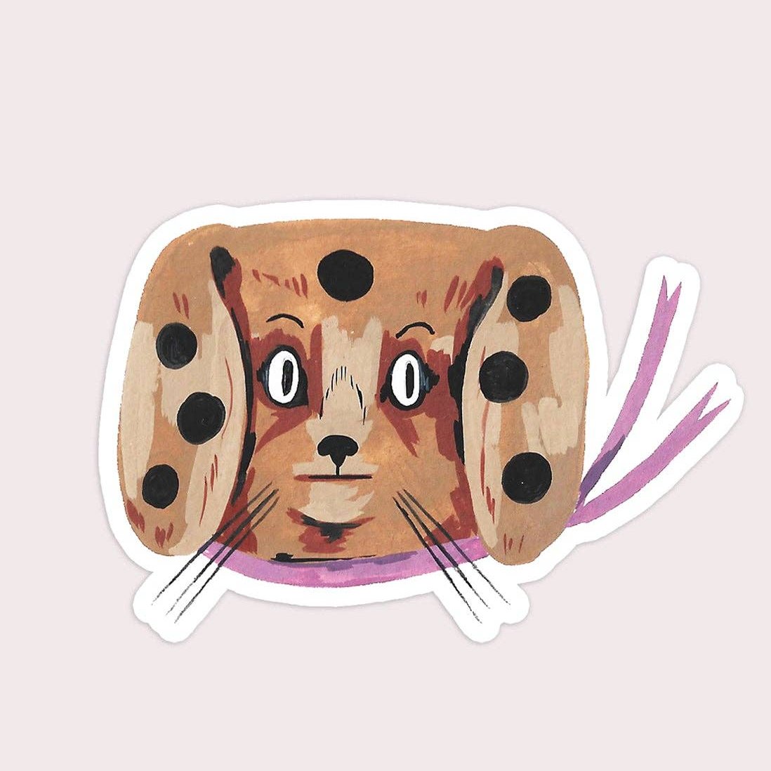 Spotty Dog Sticker