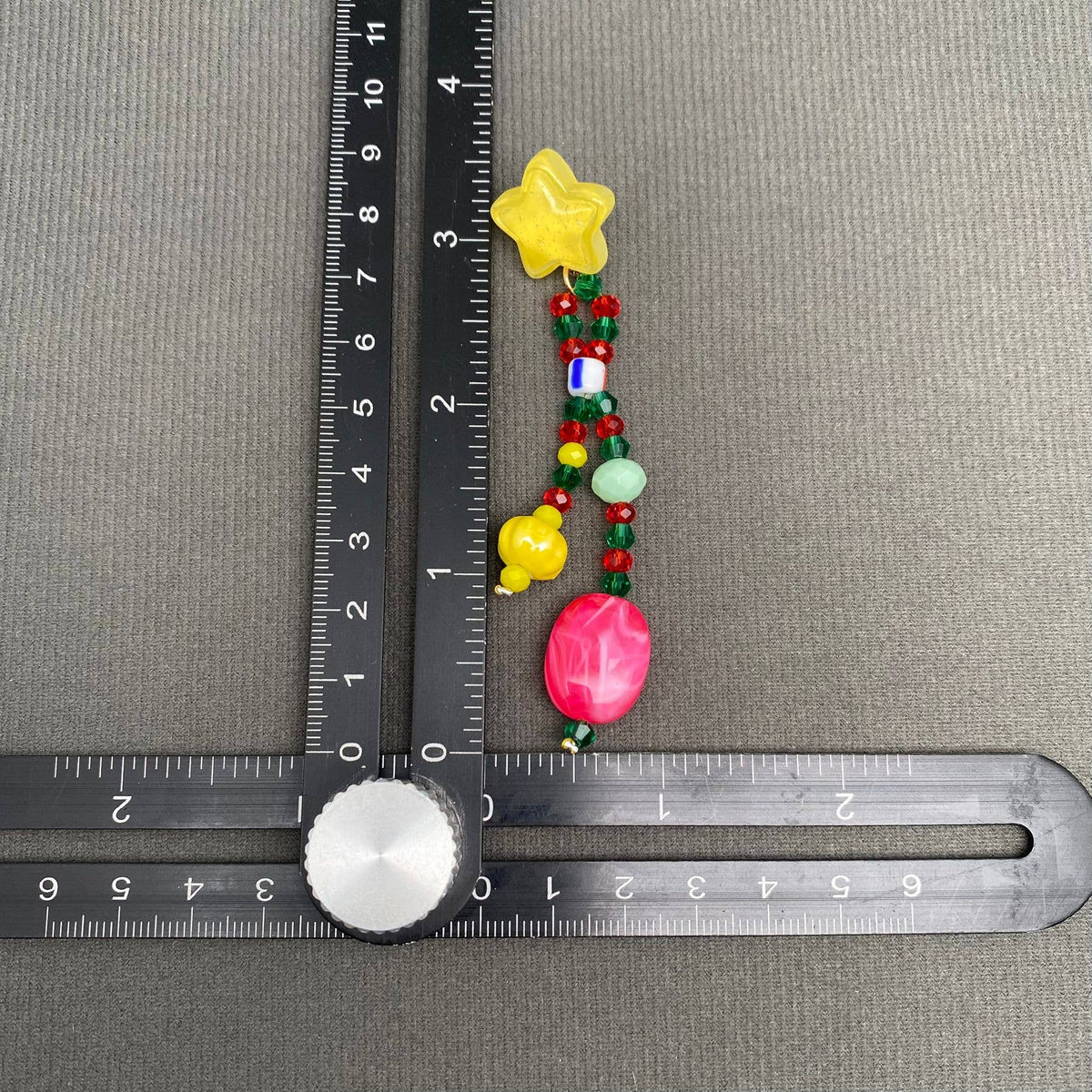 Star Colorful Beaded Earrings