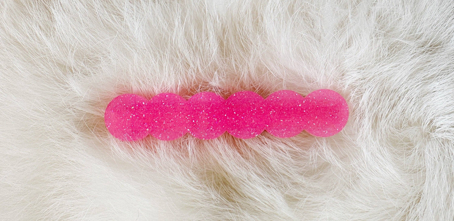 Bubblegum Glow Hair Clip In Marlowe