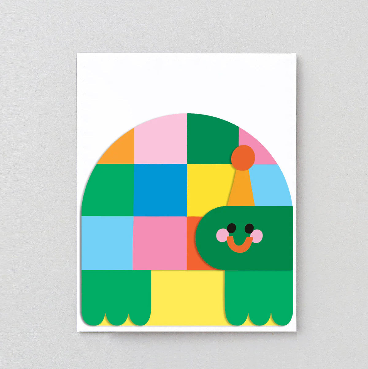 Birthday Tortoise Fold-Out Card