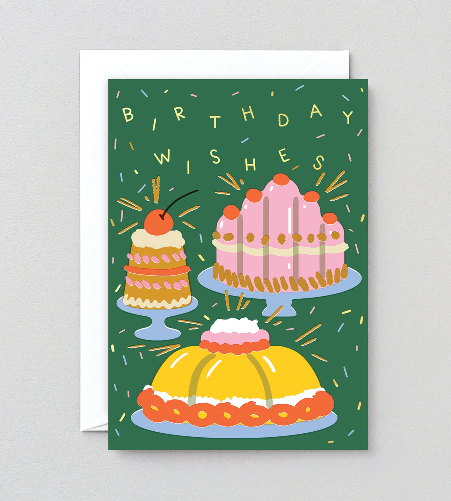 Birthday Wishes Cake card