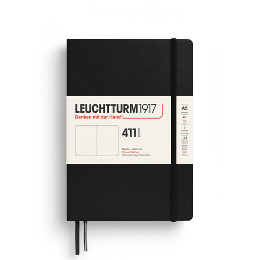 Leuchtturm Notebook 411: Plain Pages