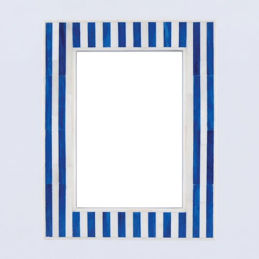 Blue & White Inlay Picture Frame