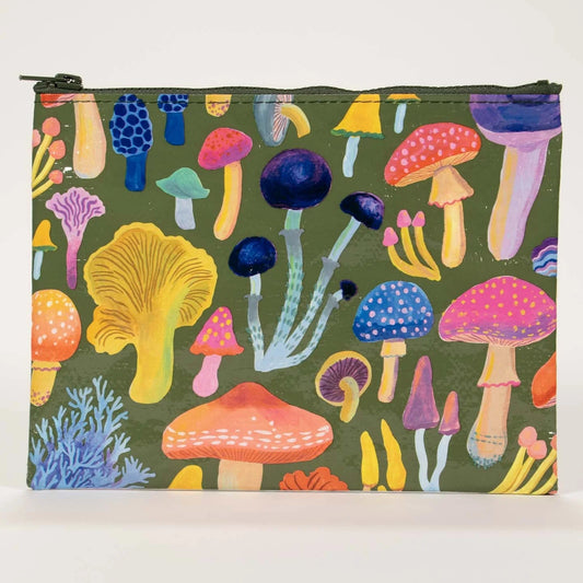 Mushrooms Zipper Pouch
