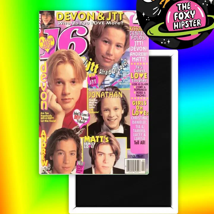 16 Magazine Devon Sawa + JTT magnet