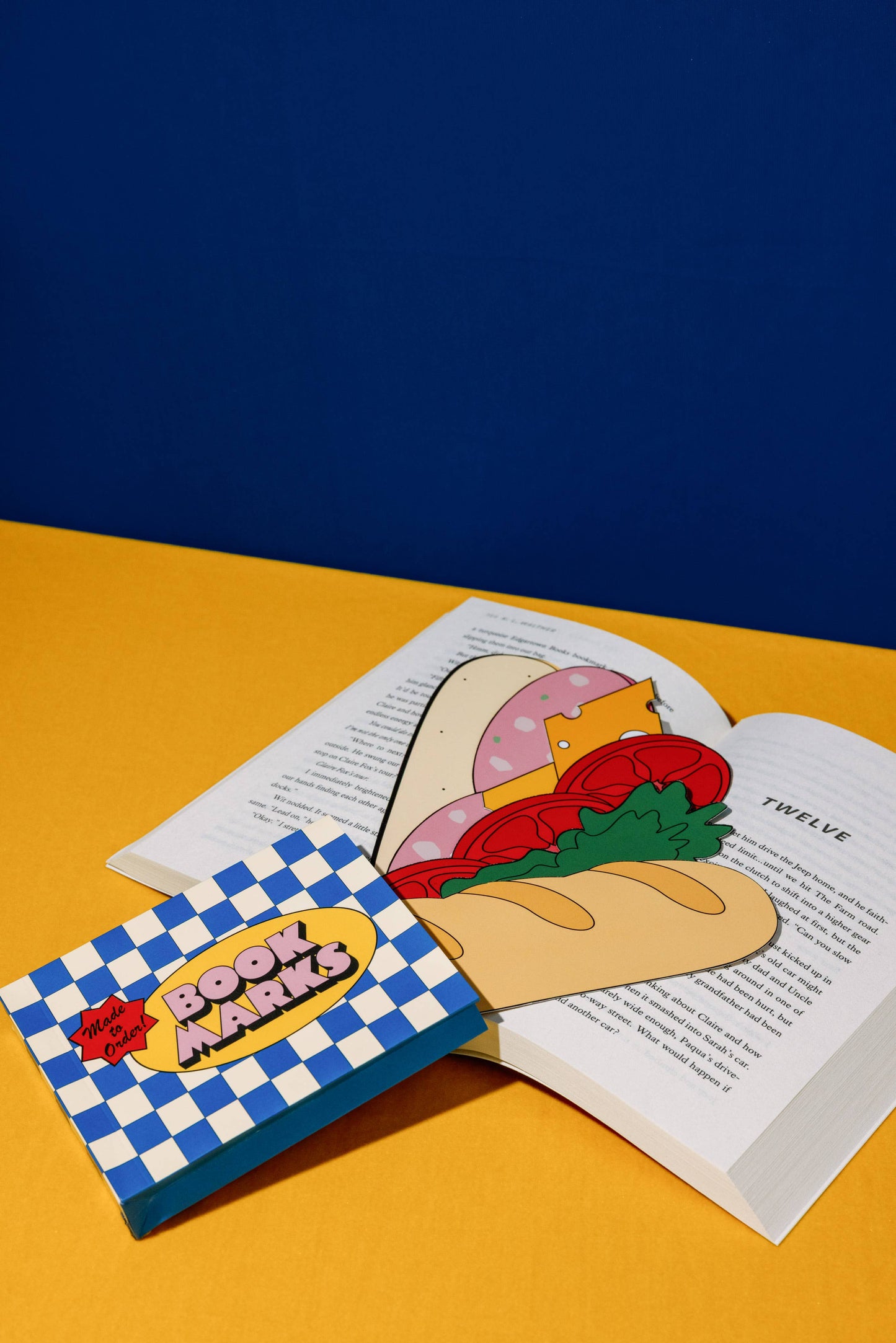 Sandwich Bookmark Set
