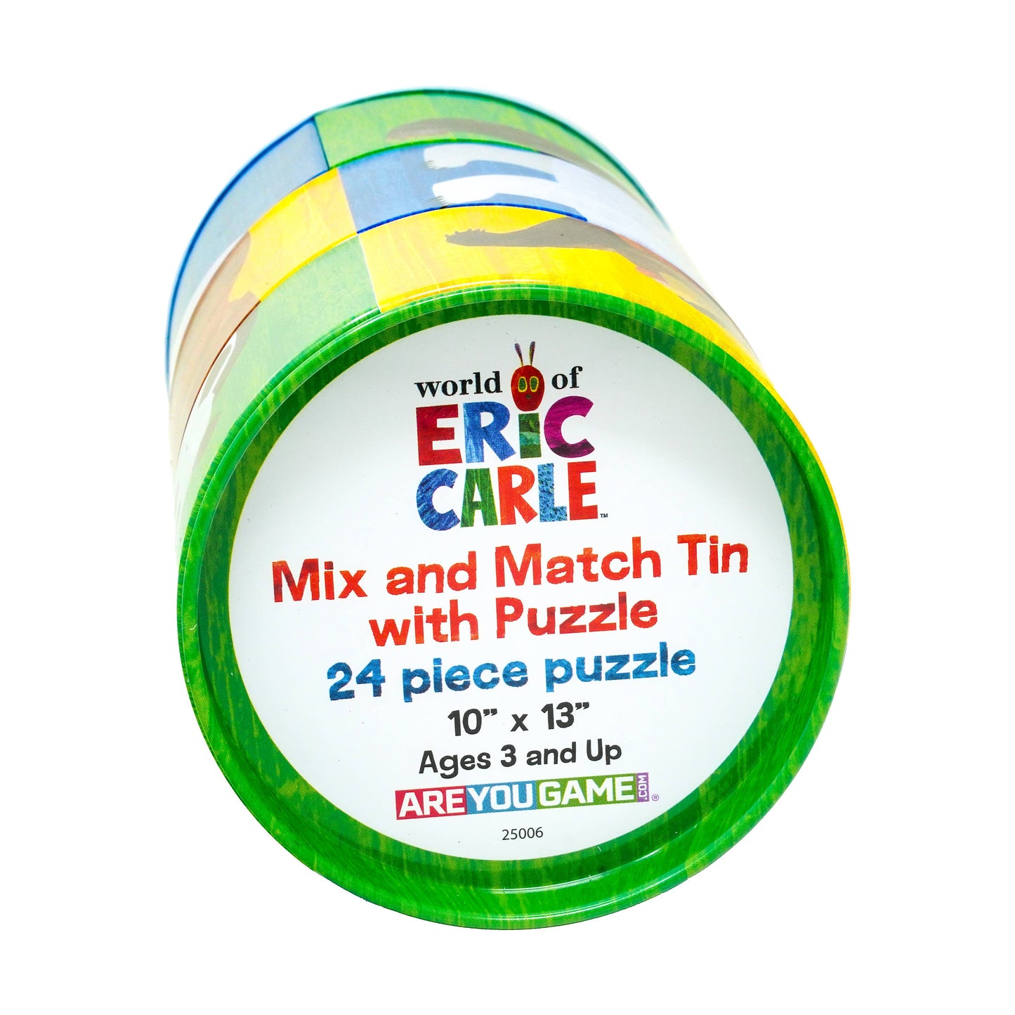 Eric Carle Bears Mix and Match Tin with Puzzle