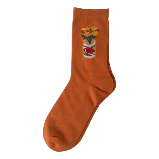 Flower Beer socks