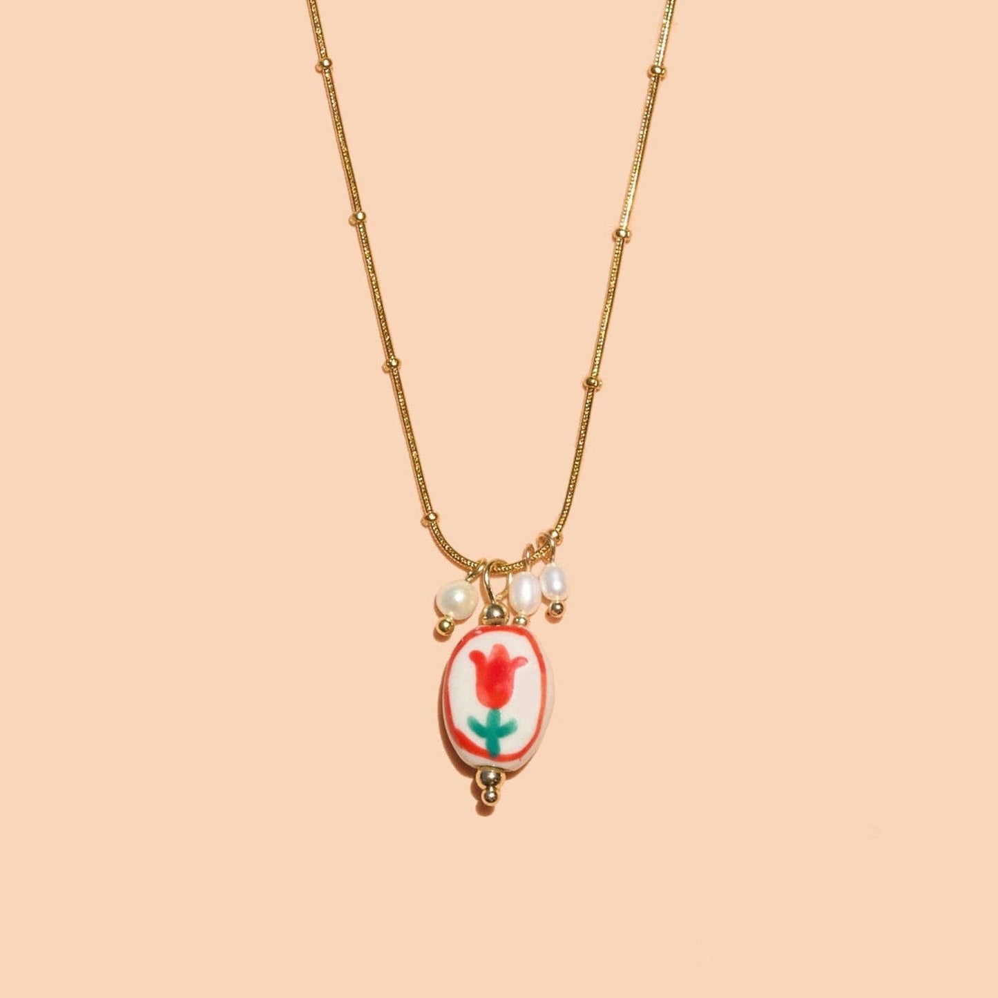 Sweet Tulip Necklace